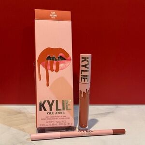 Matte Liquid Lipstick & Lip Liner Set - Autumn Matte